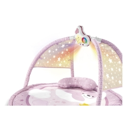 CHICCO Mata edukacyjna dla niemowlaka 3w1 z melodiami i projektorem First Dreams Pink różowa
