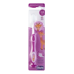 Chicco szczoteczka do mycia zębów dla dziecka 3-6 lat fioletowa