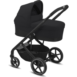 Cybex Balios S Lux BLK Deep Black wózek dziecięcy 2w1 spacerówka + gondola