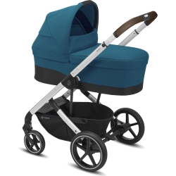 Cybex Balios S Lux SLV River Blue wózek dziecięcy 2w1 spacerówka + gondola