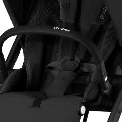 Cybex Balios S Lux 2.0 Moon Black BLK Black Frame wózek wielofunkcyjny, zestaw 2w1