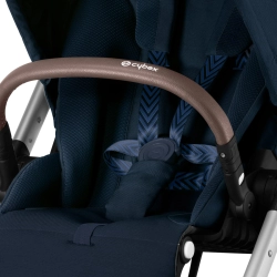Cybex Balios S Lux 2.0 Ocean Blue SLV Silver Frame wózek spacerowy dla dziecka do 22 kg