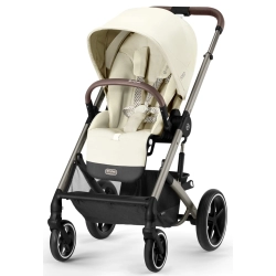 Cybex Balios S Lux 2.0 Seashell Beige TPE Taupe Frame wózek spacerowy dla dziecka do 22 kg