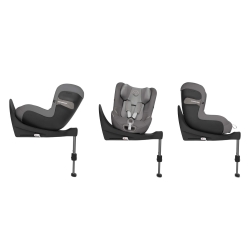 Cybex Sirona S i-Size Manhattan Grey fotelik samochodowy od urodzenia do 105 cm, do ok. 4 lat