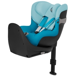 Cybex Sirona S2 i-Size Beach Blue obrotowy fotelik samochodowy RWF dla dziecka 0-18 kg