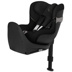 Cybex Sirona S2 i-Size Moon Black obrotowy fotelik samochodowy RWF dla dziecka 0-18 kg