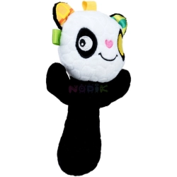 Dumel Discovery Baby - Miękka grzechotka z Dzwonkami Panda PEGGY DD 89451