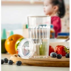 Kubek treningowy dla dziecka Reflo Smart Cup nietłukący bezbarwny