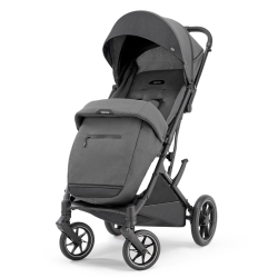 Inglesina MAIOR Charcoal Grey wózek spacerowy do 22 kg + folia przeciwdeszczowa + okrycie na nóżki