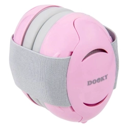 Słuchawki wyciszające dla dzieci DOOKY Pink nauszniki ochronne dla dziecka 0-36 miesięcy