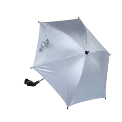 Parasolka do wózka dziecięcego z ochroną UV 50+ Titanium off white