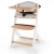 Kinderkraft ENOCK Krzesełko do karmienia Natural Wood + Zestaw 2 poduszek do krzesełka