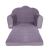 Sofka CHMURKA Velvet wrzosowy V112 Albero Mio wygodny fotelik dla dziecka wykonany z miękkiej i wytrzymałej pianki
