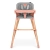 Krzesełko do karmienia Lionelo KOEN Pink Rose krzesło dla dziecka