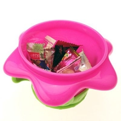 Nuby niewysypek  pojemnik na przekąski dla dziecka Kwiatek NB22005