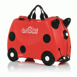 TRUNKI Jeżdżąca walizeczka Biedronka Harley LadyBird TRU-L092 Walizka na kółkach