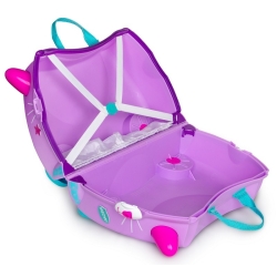 TRUNKI Jeżdżąca walizeczka Kotek Cassie TRU-0322 Walizka na kółkach