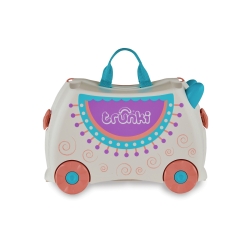 TRUNKI Jeżdżąca walizeczka Lama Lola TRU-0356 Walizka na kółkach