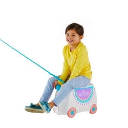 TRUNKI Jeżdżąca walizeczka Lama Lola TRU-0356 Walizka na kółkach