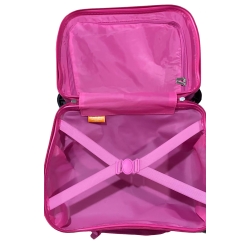 Jeżdżąca walizka podróżna Psi Patrol różowa mała Nickelodeon Walizeczka na kółkach