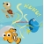 Disney Piszcząca książeczka do kąpieli - Podwodne przygody Nemo
