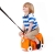 TRUNKI Jeżdżąca walizeczka Tygrysek Tiger Tipu Orange TRU-T085 Walizka na kółkach