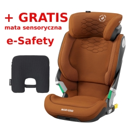 Maxi Cosi KORE Pro i-Size Authentic Cognac fotelik samochodowy dla dziecka 15-36 kg + GRATIS mata e-Safety