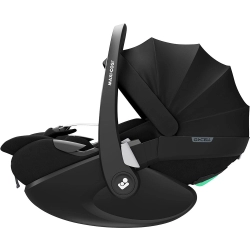 Maxi Cosi Pebble 360 Pro Essential Black obrotowy, wysuwany, rozkładany fotelik samochodowy 0-13 kg, 40-87 cm
