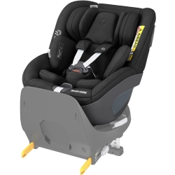 Pearl 360 i-Size Authentic Black Maxi Cosi siedzisko bez bazy obrotowy fotelik samochodowy dla dziecka o wadze 0-18 kg i wzroście 40-105cm do ok. 4 la