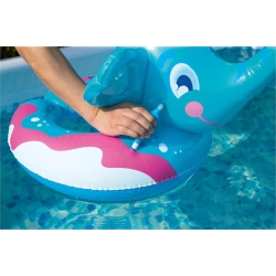 Bestway 36116 Elephant koło do pływania zielono pomarańczowy