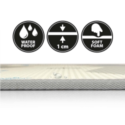 Mata dwustronna piankowa zwijana Kinder Sea and Africa Milly Mally rozmiar 178x120 cm