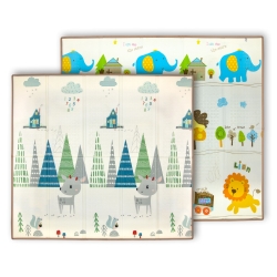 Mata dwustronna piankowa składana Play Deer T1 Milly Mally rozmiar 197x177 cm