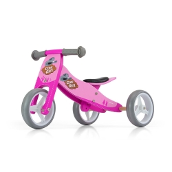 Milly Mally pojazd JAKE COWGIRL rowerek biegowy trójkołowy lub dwukołowy pojazd dla dziecka