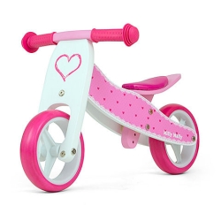 Milly Mally JAKE HEARTS rowerek biegowy trójkołowy lub dwukołowy pojazd dla dziecka