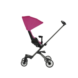 Qplay EASY Pink wózek dziecięcy - lekki, dwustronny wózeczek spacerówka