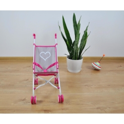 Milly Mally wózek dla lalek Julia Prestige Pink