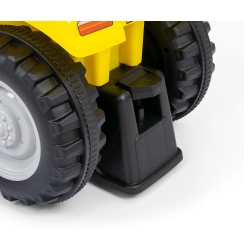 Traktor z przyczepą New Holland T7 Yellow żółty pojazd jeździk dla dziecka Milly Mally