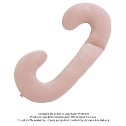 Motherhood Kojec PREMIUM kolor Classics Różowy 2024 luksusowa poduszka dla kobiet w ciąży i po porodzie