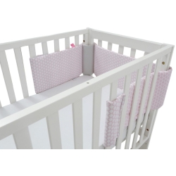 Motherhood ochraniacz do łóżeczka CLASSICS RÓŻOWY