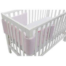 Motherhood ochraniacz do łóżeczka CLASSICS RÓŻOWY