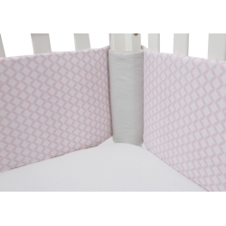 Motherhood ochraniacz do łóżeczka CLASSICS RÓŻOWY