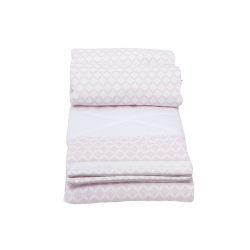 Motherhood ochraniacz do łóżeczka CLASSICS RÓŻOWY