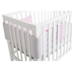 Motherhood ochraniacz do łóżeczka RÓŻOWE DRZEWKA