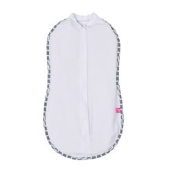 Otulaczek Zip&Swaddle rozmiar 1 (2,5-5 kg) Motherhood Classics szary 1 sztuka