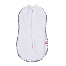 Otulaczek Zip&Swaddle dwupak rozmiar 1 (2,5-5 kg) Motherhood Classics szary 2 sztuki