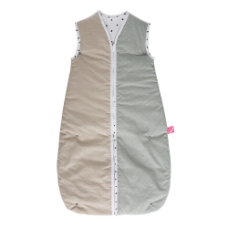 Śpiworek do spania 2w1 Motherhood Baby Sleeping Bag Kwadraty różowe