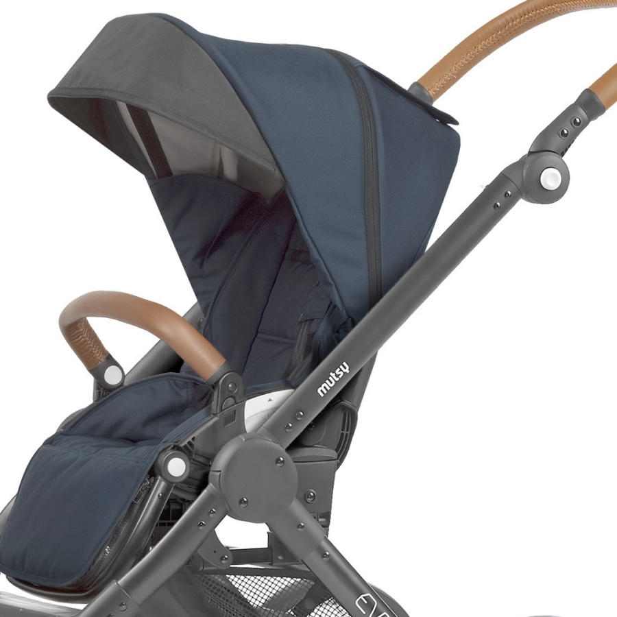 Wózek Mutsy Evo Nomad Industrial Atlantic Blue Głęboko Spacerowy