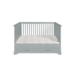 Novelies MELODY GREY łóżeczko 140x70 cm z opcją tapczanika