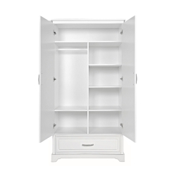 Novelies MELODY WHITE szafa 2-drzwiowa