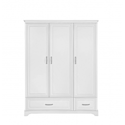 Novelies MELODY WHITE szafa 3-drzwiowa